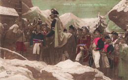 HISTOIRE - Napoléon - Le Passage Des Alpes - Colorisé -  Carte Postale Ancienne - Historia