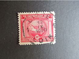 Nr 180 - Olympische Spelen Antwerpen - Centrale Telegraafstempel Liège 1. - Used Stamps