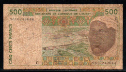 624-Burkina Faso 500fr 1996C - Burkina Faso
