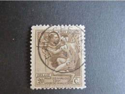 Nr 189 - Oorlogsinvaliden - Centrale Stempel Lavacherie - Used Stamps