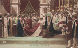 HISTOIRE - Napoléon - Le Sacre - Colorisé -  Carte Postale Ancienne - Histoire