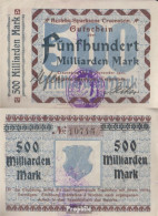Traunstein Inflationsgeld Sparkassa Traunstein Gebraucht (III) 1923 500 Milliarden Mark - 500 Miljard Mark