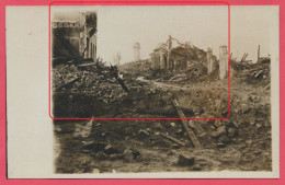 Warneton Comines Belgique Belgien Flandern : Foto-Kart  Ruines Guerre 1914-18. - Comines-Warneton - Komen-Waasten