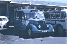 Ancien Renault Autobus A Gare De Loudres En 1968  -  15x10cms PHOTO - Bus & Autocars