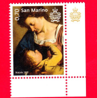 Nuovo - MNH - SAN MARINO - 2021 - Natale – “Madonna Col Bambino” – 0.70 - Unused Stamps
