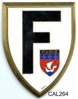 CAL264 - PLAQUE CALANDRE AUTO - BOLFRANCE PARI4OGNA - Placas Esmaltadas (desde 1961)