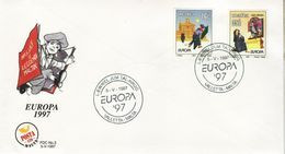 MALTA  1997 EUROPA CEPT   FDC - 1997