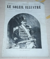 JOURNAL LE SOLEIL ILLUSTRE N°23 Shah Nasser Eddin M.Waddington Comte Andrassy - 1850 - 1899