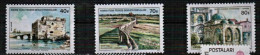 1977 - HISTORICAL STRUCTURES -  TURKISH CYPRUS STAMPS - STAMPS - - Archéologie