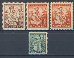 Slovaquie 1939 Mi 43-5 A+B (Yv 47+51-2), (MNH)** - Ongebruikt