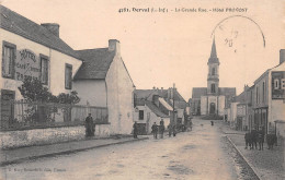 DERVAL (Loire-Atlantique) - La Grande Rue - Hôtel Provost - Voyagé 1915 (2 Scans) - Derval