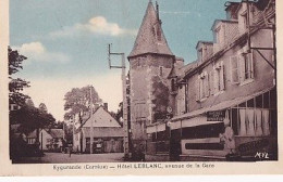 EYGURANDE             HOTEL LEBLANC. AVENUE DE LA GARE - Eygurande