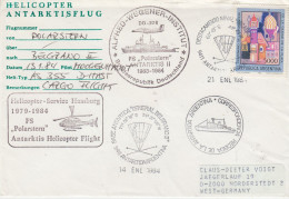 Argentina Heli Flight From Polarstern To Belgrano II 13.1.1984 (ET164) - Poolvluchten