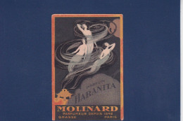 Carte Parfumée > Ancienne Pafum Molinard Habanita Cannes Voir Scan Du Dos - Oud (tot 1960)