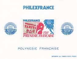 POLYNESIE FRANCAISE - 1982 - PHILEXFRANCE  - 150 F - FEUILLET - NEUF - Neufs