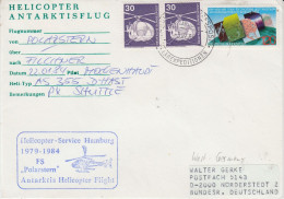 Germany Heli Flight From Polarstern To Filchner 22.01.1984 (ET166) - Vols Polaires
