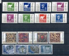 Norway.  16 Stamps. ALL MINT** - Collections