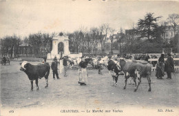 28-CHARTRES- LE MARCHE AUX VACHES - Chartres