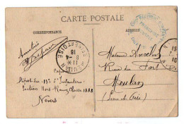 TB 4368 - MILITARIA - Cachet Militaire Sur CPA Nos Bons Paysans / Chasseur - Dépot Du 13 ème Rgt D'Infanterie à NEVERS - Brieven En Documenten