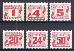 CANADA Taxe Ca.1970: Lot De Neufs* - Postage Due