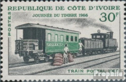 Elfenbeinküste 293 (kompl.Ausg.) Postfrisch 1966 Eisenbahn - Côte D'Ivoire (1960-...)