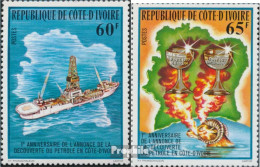 Elfenbeinküste 568-569 (kompl.Ausg.) Postfrisch 1978 Entdeckung Von Erdöl - Côte D'Ivoire (1960-...)
