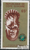Elfenbeinküste 504 (kompl.Ausg.) Postfrisch 1977 Weltfestspiele Kunst - Côte D'Ivoire (1960-...)