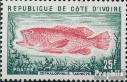 Elfenbeinküste 443 (kompl.Ausg.) Postfrisch 1974 Fische - Côte D'Ivoire (1960-...)