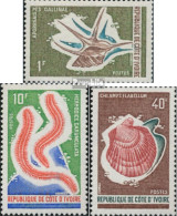 Elfenbeinküste 391-393 (kompl.Ausg.) Postfrisch 1971 Fauna Des Meeres - Côte D'Ivoire (1960-...)