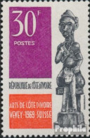 Elfenbeinküste 345 (kompl.Ausg.) Postfrisch 1969 Kunstausstellung - Côte D'Ivoire (1960-...)