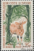 Elfenbeinküste 257 (kompl.Ausg.) Postfrisch 1963 Tiere - Côte D'Ivoire (1960-...)