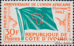 Elfenbeinküste 243 (kompl.Ausg.) Postfrisch 1962 Afrikanisch Madagassische Union - Côte D'Ivoire (1960-...)