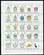 CH VER - Y&T 733/760 **MNH De 1966 Blasons Des Provinces - Sesquicentenaire De L' Indépendance Nationale. ( 264x207mm ) - Nuevos