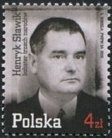 POLAND 2019 Fi 4991 Henryk Slawik, Great Poles, Hero Of Three Nations MNH** - Nuovi