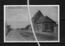 PHOTO  Sint KATELIJNE WAVER STATIE STATION GARE  ANTWERPEN    REPRO - Sint-Katelijne-Waver