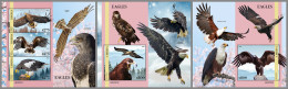 LIBERIA 2023 MNH Eagles Adler Aigles M/S+2S/S - OFFICIAL ISSUE - DHQ2335 - Aigles & Rapaces Diurnes