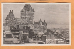 Quebec Canada Old Real Photo Postcard - Québec - La Cité