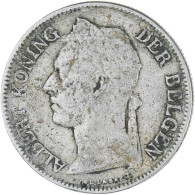 Monnaie, Congo Belge, 50 Centimes, 1925, TB, Cupro-nickel, KM:22 - 1910-1934: Albert I
