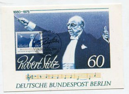 MC 158418 GERMANY BERLIN WEST - 1980 - Robert Stolz - Cartoline Maximum