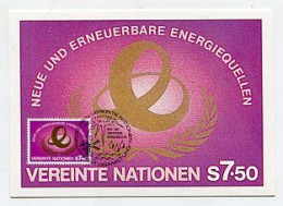 MC 158427 UNITED NATIONS - Wien - 1981 - Neue Und Erneuerbare Energien - Maximum Cards