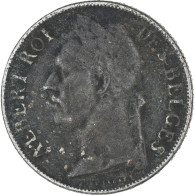 Monnaie, Congo Belge, Franc, 1922, TB, Cupro-nickel, KM:20 - 1910-1934: Alberto I