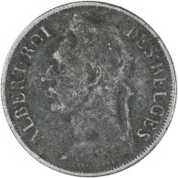 Monnaie, Congo Belge, Franc, 1928, B+, Cupro-nickel, KM:20 - 1910-1934: Albert I.