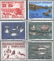 Dänemark - Grönland 163-168 (kompl.Ausg.) Jahrgang 1986 Komplett Postfrisch 1986 Post, Sport, Gegenstände, Kunst, Fa - Unused Stamps