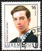 Luxembourg, Luxemburg, 1999,  Y&T 1429, MI 1479, PRINCE GUILLAUME, GESTEMPELT,  Oblitéré - Used Stamps