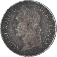 Monnaie, Congo Belge, 50 Centimes, 1925, TB, Cupro-nickel, KM:23 - 1910-1934: Albert I