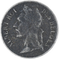 Monnaie, Congo Belge, Franc, 1927, TB, Cupro-nickel, KM:20 - 1910-1934: Alberto I