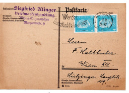 59766 - Deutsches Reich - 1931 - 2@4Pfg Hindenburg A Kte ALTONA - ... -> Oesterreich - Brieven En Documenten