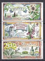 ALAND 422-424,unused - Plantes Médicinales