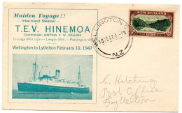 Carta De Wellington De 1947 - Storia Postale