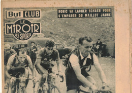BUT CLUB LE MIROIR DES SPORTS 415 1953 VELO COL SOULOR AUBISQUE LARUNS CAUTERETS TOURMALET CHUTE GUY BUCHAILLE - Sport